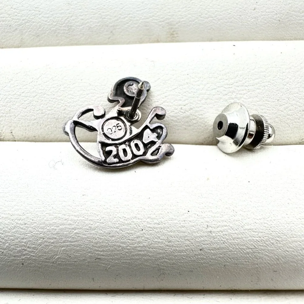 JAI John Hardy Year of the Monkey Pin Tie Tac Sterling Silver 925
